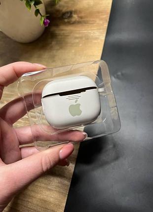 Чехол для наушников airpods 3 с карабином и покрытием softtouch ( high №10 )