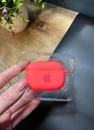 Чехол для наушников airpods pro с карабином и покрытием softtouch ( high №29 )