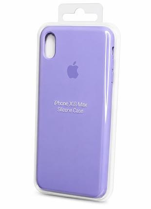 Силіконовий чохол з мікрофіброю та покриттям softtouch для iphone xs max ( full № 39 )