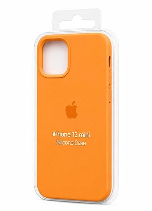 Силіконовий чохол з мікрофіброю та покриттям softtouch для iphone 12 mini ( full № 52 )