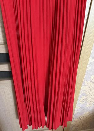 Довга плісірована сукня shein 2xl 6