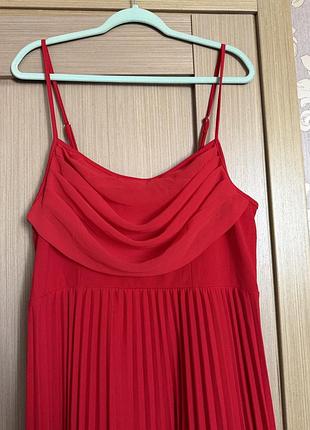Довга плісірована сукня shein 2xl 5