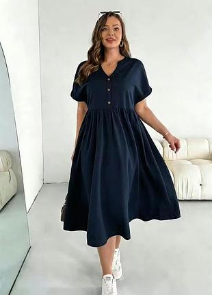 Міді сукня вільного фасону shein xl