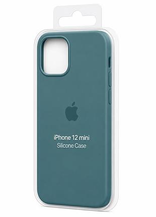 Силіконовий чохол з мікрофіброю та покриттям softtouch для iphone 12 mini ( full № 55 )