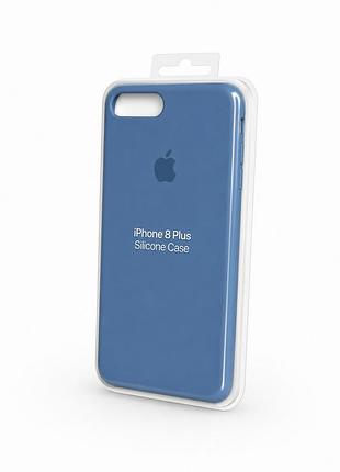 Силіконовий чохол для iphone 7 + / 8 + блакитний ( full №24 )