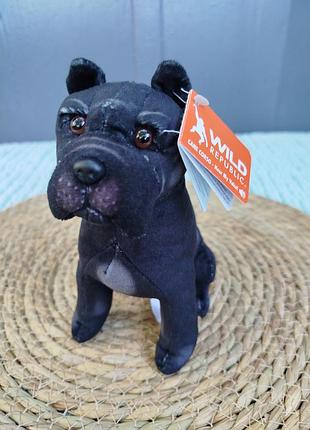 Коллекционная мягкая игрушка wild republic rescue dog - кане-корсо со звуком