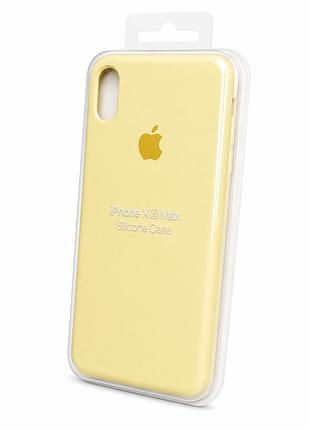 Силіконовий чохол з мікрофіброю та покриттям softtouch для iphone xs max ( full № 42 )