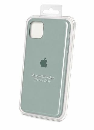Силіконовий чохол з мікрофіброю та покриттям softtouch для iphone 11 pro max ( full № 17 )