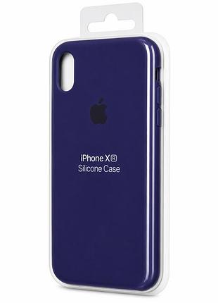 Силіконовий чохол для iphone xr фіолетовий (high no 30)