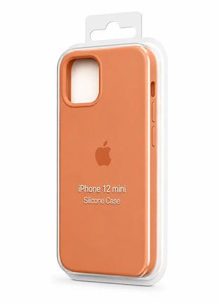 Силіконовий чохол з мікрофіброю та покриттям softtouch для iphone 12 mini ( full № 27 )