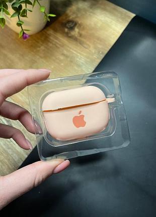 Чехол для наушников airpods pro с карабином и покрытием softtouch ( high №27 )