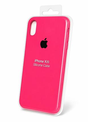 Силіконовий чохол для iphone xr рожевий (high no 44)