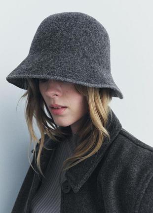 Неймовірно гарна вовняна панама zara