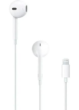 Проводные наушники earpods с разъемом lightning