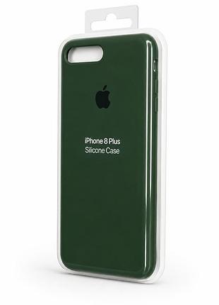 Силіконовий чохол для iphone 7 + / 8 + зелений ( № 41 )
