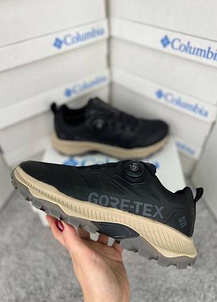 Водонепроникні кросівки columbia boa gtx black beige