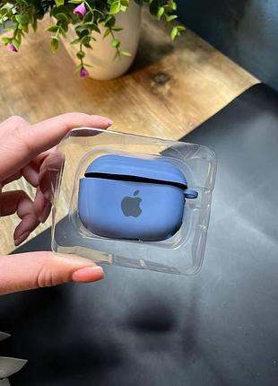Чехол для наушников airpods pro с карабином и покрытием softtouch ( high №43 )