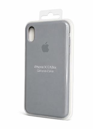 Силіконовий чохол з мікрофіброю та покриттям softtouch для iphone xs max ( full № 26 )