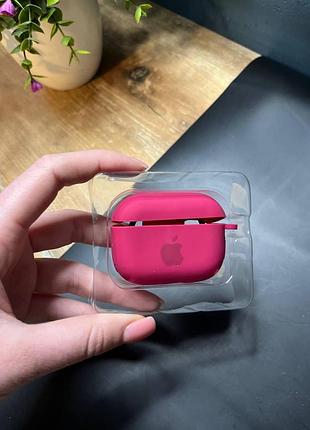Чехол для наушников airpods pro с карабином и покрытием softtouch ( high №36 )