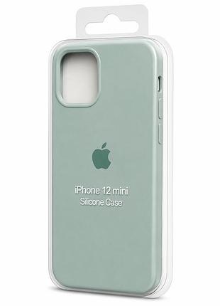 Силіконовий чохол з мікрофіброю та покриттям softtouch для iphone 12 mini ( full № 17 )