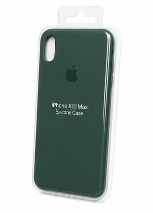 Силіконовий чохол з мікрофіброю та покриттям softtouch для iphone xs max ( full № 53 )