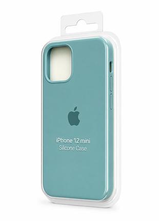 Силіконовий чохол з мікрофіброю та покриттям softtouch для iphone 12 mini ( full № 21 )
