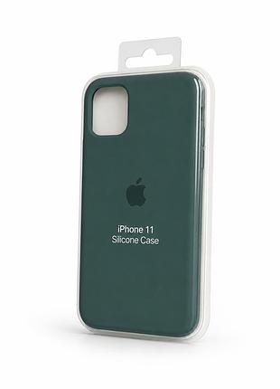 Силіконовий чохол з мікрофіброю та покриттям softtouch для iphone 11 ( full № 53 )