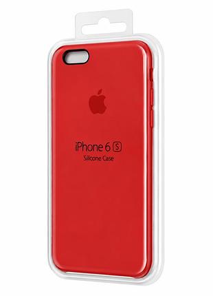 Силіконовий чохол на iphone 6 / 6s red raspberry