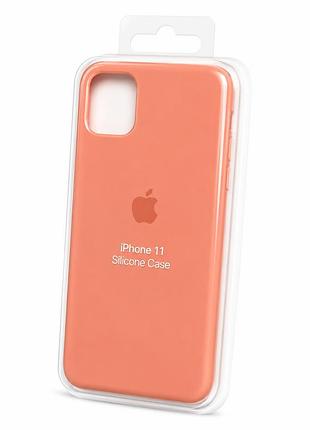 Силіконовий чохол з мікрофіброю та покриттям softtouch для iphone 11 ( full № 27 )