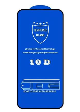 Тонкое защитное закаленное стекло 10d slim tempered glass для iphone 12 mini