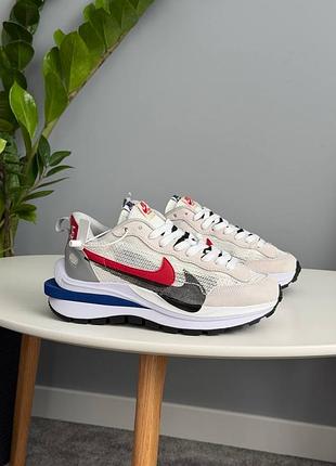 Кроссовки nike vaporwaffle sacai black