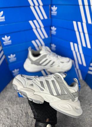 Водонепроникні кросівки adidas xlg runner deluxe gtx white grey