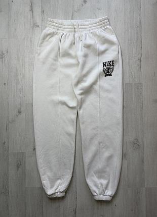 Жіночі спортивні штани утеплені nike sportswear fleece (fz0229-133) розмір m