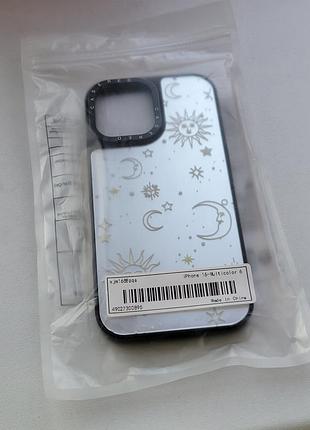 Зеркальный чехол для iphone 16 4