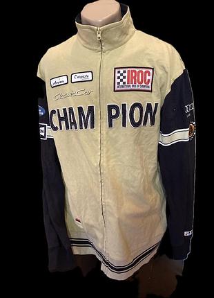 🔥 трендовая винтажная гоночная кофта / куртка в стиле racing, vintage &amp; streetwear (размер xl)atworx
