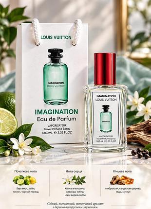 Парфуми  чоловічі louis vuitton imagination, 50 мл, сумка.  в стилі бренду