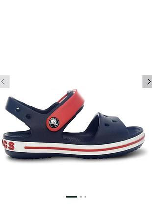 Босоніжки сандалії дитячі crocs crocbamd  с 10