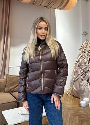 Куртка скиапарелли наполнитель пух коротка schiaparelli