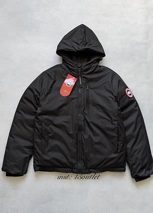 Куртка canada goose storm зимняя курточка пуховик мужская чёрная канада гус