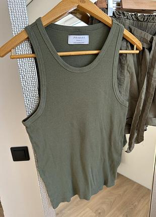 Майка рубчик primark