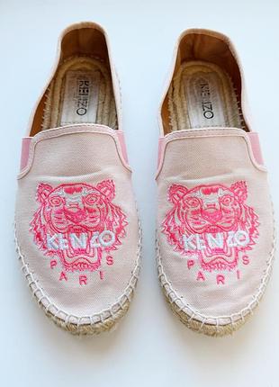 Женские текстильные эспадрильи kenzo 2