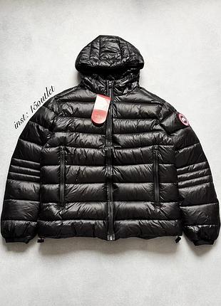 Куртка пуховик canada goose puffer black мужской пуховик канада гус чёрный