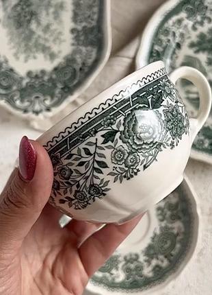 Чайна пара villeroy boch burgenland green