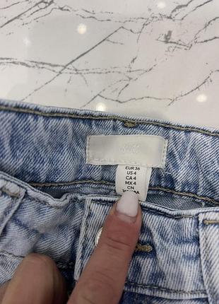 Джинси прямі, труби h&m 6