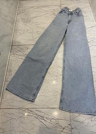 Джинси прямі, труби h&m 8