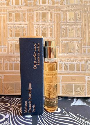 Maison francis kurkdjian oud velvet mood extrait de parfum 11ml