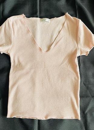 Жіноча футболка cotton on рожева розмір xs