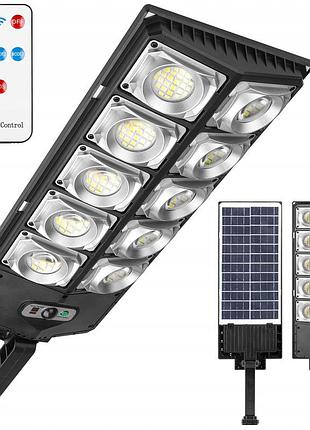 Вуличний led-світильник на сонячній батареї masterled, з пультом та датчиком руху, ip65, 300w, 4200 лм, 6000k