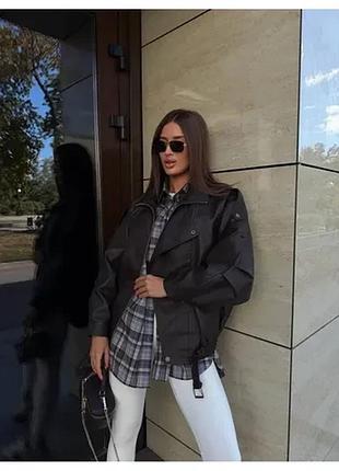 Куртка косуха жіноча. куртка на блискавці, рукава к