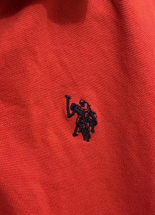Поло жіноче u.s. polo assn. червоне 4